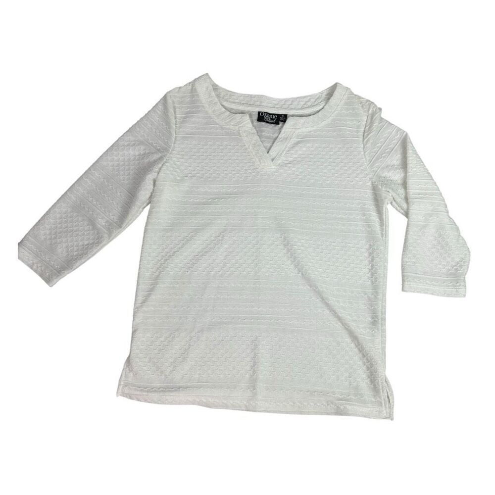 Onque Casual Top size Small Textured